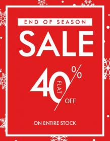 woodland flat 40 off